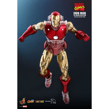 Hot Toys Marvel Comics Iron Man Origins Diecast 1:6 Scale Collectable Action Figure