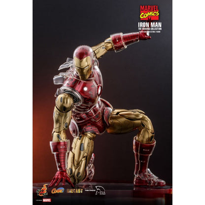 Hot Toys Marvel Comics Iron Man Origins Diecast 1:6 Scale Collectable Action Figure