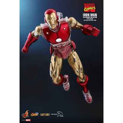 Hot Toys Marvel Comics Iron Man Origins Deluxe Diecast 1:6 Scale Collectable Action Figure