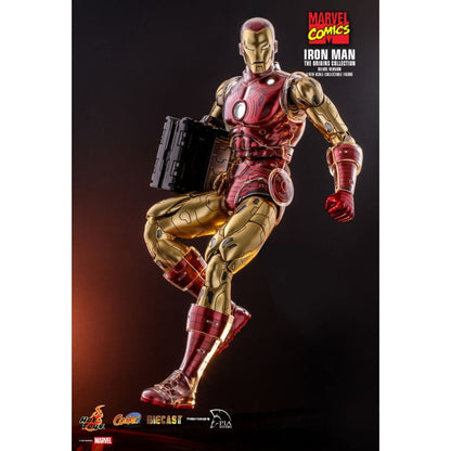 Hot Toys Marvel Comics Iron Man Origins Deluxe Diecast 1:6 Scale Collectable Action Figure