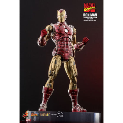 Hot Toys Marvel Comics Iron Man Origins Deluxe Diecast 1:6 Scale Collectable Action Figure