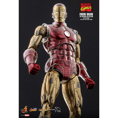 Hot Toys Marvel Comics Iron Man Origins Deluxe Diecast 1:6 Scale Collectable Action Figure
