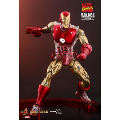 Hot Toys Marvel Comics Iron Man Origins Deluxe Diecast 1:6 Scale Collectable Action Figure