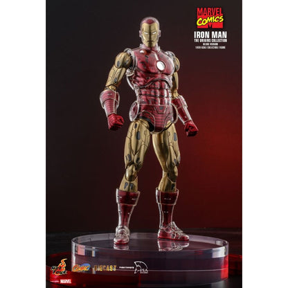 Hot Toys Marvel Comics Iron Man Origins Deluxe Diecast 1:6 Scale Collectable Action Figure