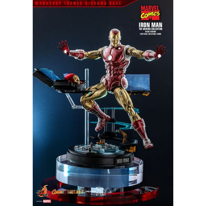 Hot Toys Marvel Comics Iron Man Origins Deluxe Diecast 1:6 Scale Collectable Action Figure