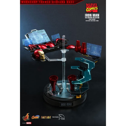 Hot Toys Marvel Comics Iron Man Origins Deluxe Diecast 1:6 Scale Collectable Action Figure