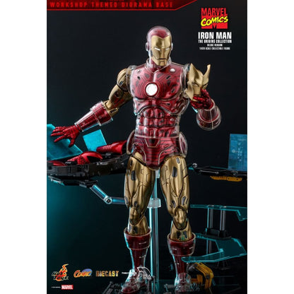 Hot Toys Marvel Comics Iron Man Origins Deluxe Diecast 1:6 Scale Collectable Action Figure