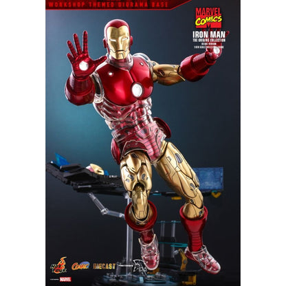 Hot Toys Marvel Comics Iron Man Origins Deluxe Diecast 1:6 Scale Collectable Action Figure