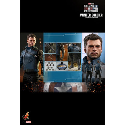 Hot Toys The Falcon and the Winter Soldier Winter Soldier 1:6 Scale Collectable Action Figure