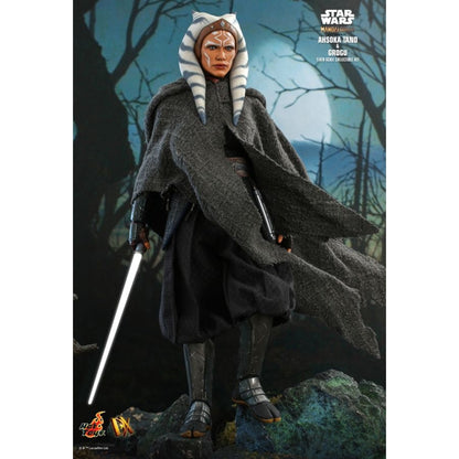 Hot Toys Star Wars: The Mandalorian Ahsoka Tano and Grogu 1:6 Scale Collectable Action Figure Set