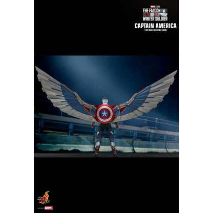 Hot Toys The Falcon and the Winter Soldier Captain America 1:6 Scale Collectable Action Figure