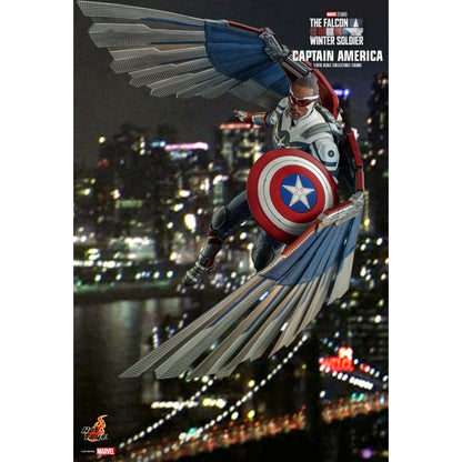 Hot Toys The Falcon and the Winter Soldier Captain America 1:6 Scale Collectable Action Figure
