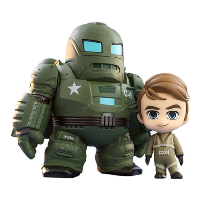 Hot Toys What If Hydra Stomper & Steve Rogers Cosbaby