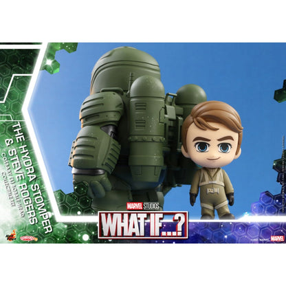 Hot Toys What If Hydra Stomper & Steve Rogers Cosbaby