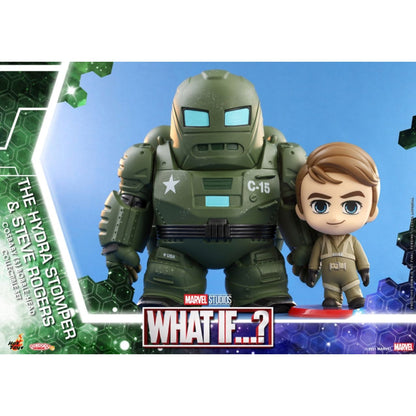 Hot Toys What If Hydra Stomper & Steve Rogers Cosbaby