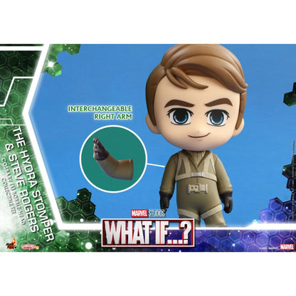 Hot Toys What If Hydra Stomper & Steve Rogers Cosbaby