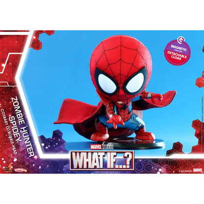 Hot Toys What If Spider Man Zombie Hunter Cosbaby
