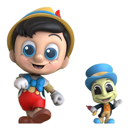 Hot Toys Pinocchio (1940) Pinocchio & Jiminy Cricket Cosbaby