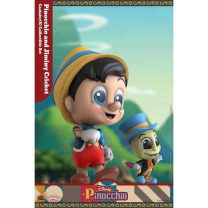 Hot Toys Pinocchio (1940) Pinocchio & Jiminy Cricket Cosbaby