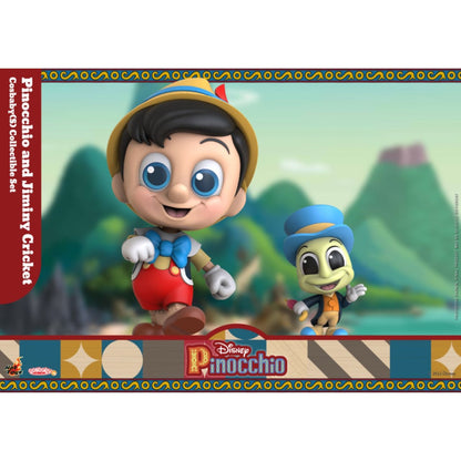 Hot Toys Pinocchio (1940) Pinocchio & Jiminy Cricket Cosbaby