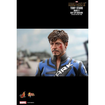 Hot Toys Iron Man 2 Tony Stark Mark V Suit Up 1:6 Scale Collectable Action Figure