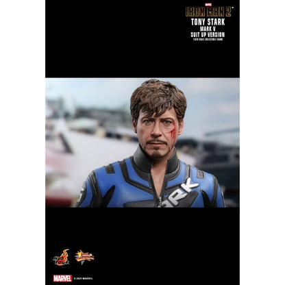 Hot Toys Iron Man 2 Tony Stark Mark V Suit Up 1:6 Scale Collectable Action Figure
