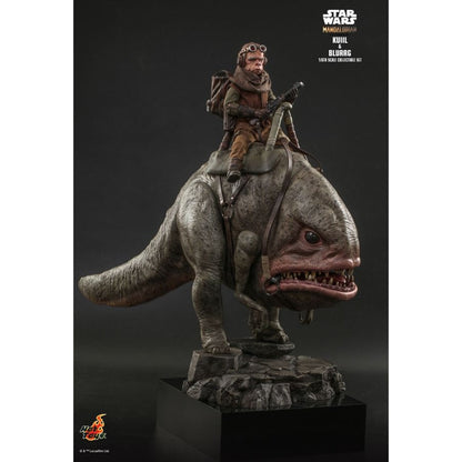 Hot Toys Star Wars: Mandalorian Kuiil & Blurrg 1:6 Scale Action Figure