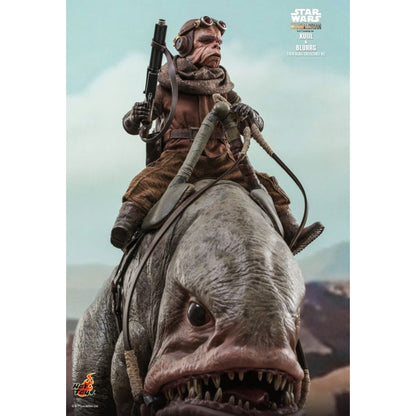 Hot Toys Star Wars: Mandalorian Kuiil & Blurrg 1:6 Scale Action Figure