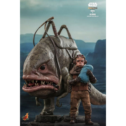 Hot Toys Star Wars: Mandalorian Kuiil & Blurrg 1:6 Scale Action Figure