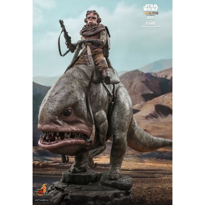 Hot Toys Star Wars: Mandalorian Kuiil & Blurrg 1:6 Scale Action Figure