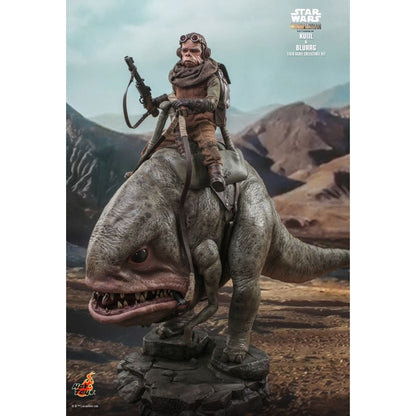 Hot Toys Star Wars: Mandalorian Kuiil & Blurrg 1:6 Scale Action Figure