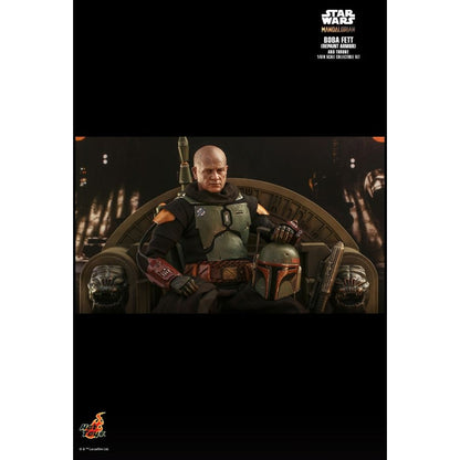 Hot Toys Star Wars: The Mandalorian Boba Fett on Throne 1:6 Scale Collectable Action Figure