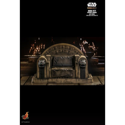 Hot Toys Star Wars: The Mandalorian Boba Fett on Throne 1:6 Scale Collectable Action Figure
