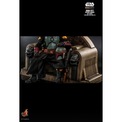 Hot Toys Star Wars: The Mandalorian Boba Fett on Throne 1:6 Scale Collectable Action Figure