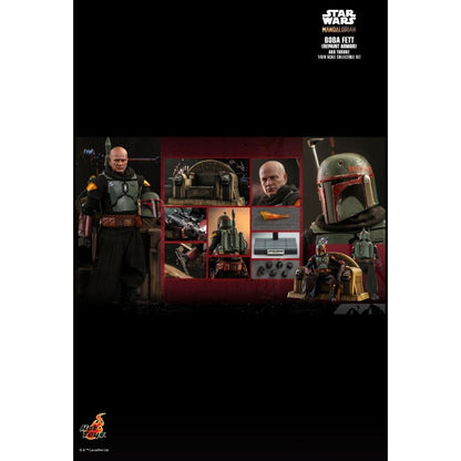 Hot Toys Star Wars: The Mandalorian Boba Fett on Throne 1:6 Scale Collectable Action Figure