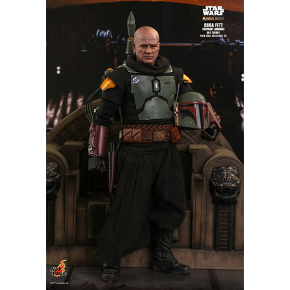Hot Toys Star Wars: The Mandalorian Boba Fett on Throne 1:6 Scale Collectable Action Figure