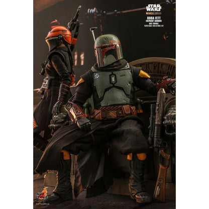 Hot Toys Star Wars: The Mandalorian Boba Fett on Throne 1:6 Scale Collectable Action Figure