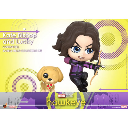 Hot Toys Hawkeye (TV) Kate Bishop & Lucky Cosbaby