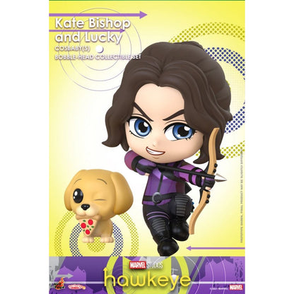 Hot Toys Hawkeye (TV) Kate Bishop & Lucky Cosbaby