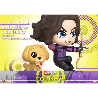 Hot Toys Hawkeye (TV) Kate Bishop & Lucky Cosbaby