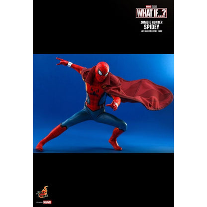 Hot Toys What If Zombie Hunter Spider Man 1:6 Scale Collectable Action Figure