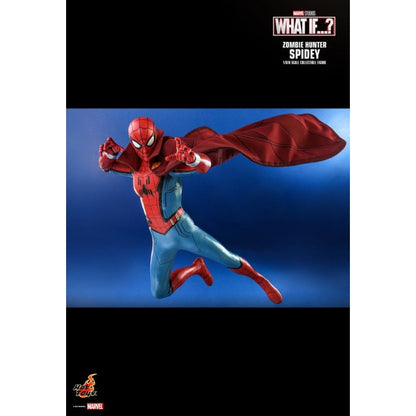 Hot Toys What If Zombie Hunter Spider Man 1:6 Scale Collectable Action Figure