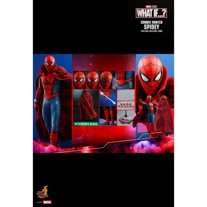 Hot Toys What If Zombie Hunter Spider Man 1:6 Scale Collectable Action Figure