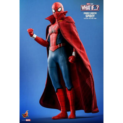 Hot Toys What If Zombie Hunter Spider Man 1:6 Scale Collectable Action Figure