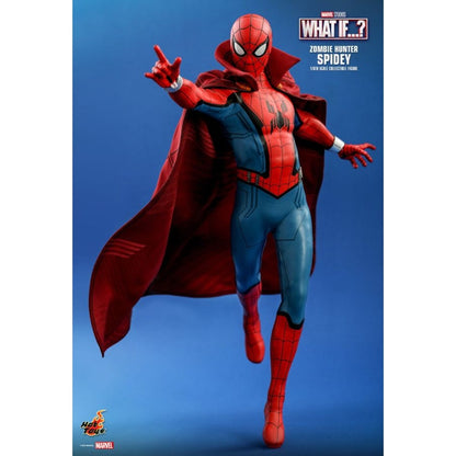 Hot Toys What If Zombie Hunter Spider Man 1:6 Scale Collectable Action Figure