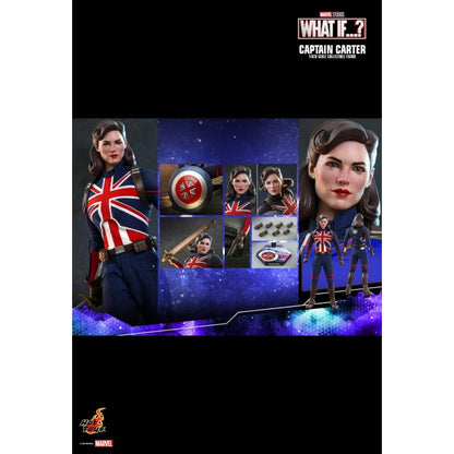 Hot Toys What If Captain Carter 1:6 Scale Collectable Action Figure