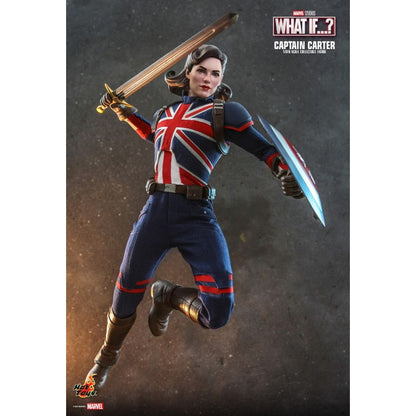 Hot Toys What If Captain Carter 1:6 Scale Collectable Action Figure