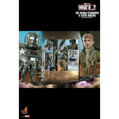 Hot Toys What If Steve Rogers & Hydra Stomper 1:6 Scale Collectable Action Figure