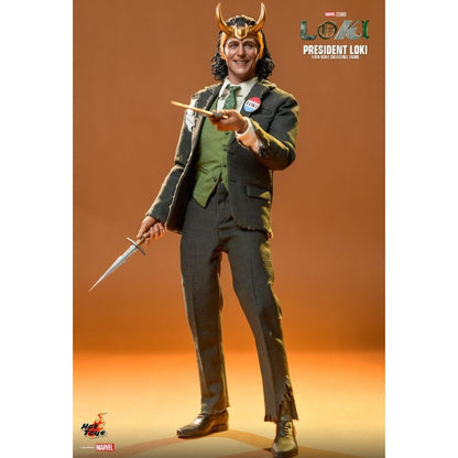 Hot Toys Loki (TV) President Loki 1:6 Scale Collectable Action Figure