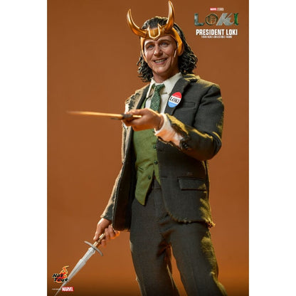 Hot Toys Loki (TV) President Loki 1:6 Scale Collectable Action Figure